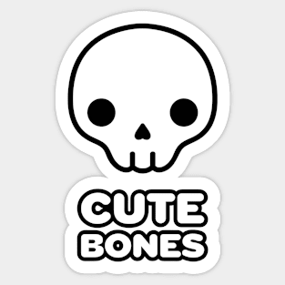 Cute skull Sticker